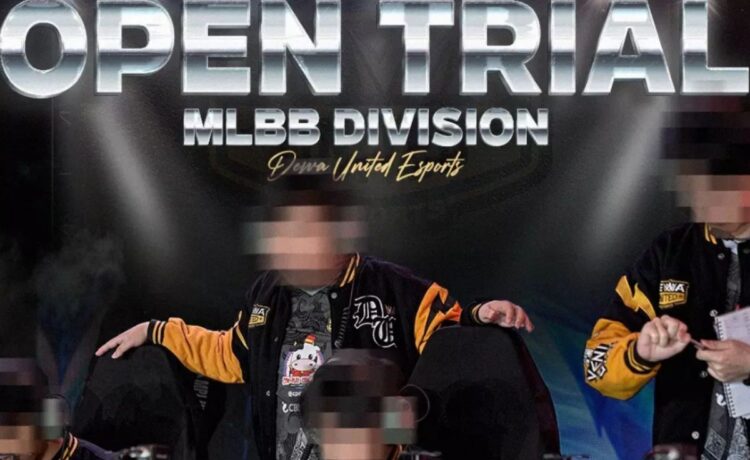 Dewa United Esports menerbitkan acara Open Trial Divisi MLBB musim 2025